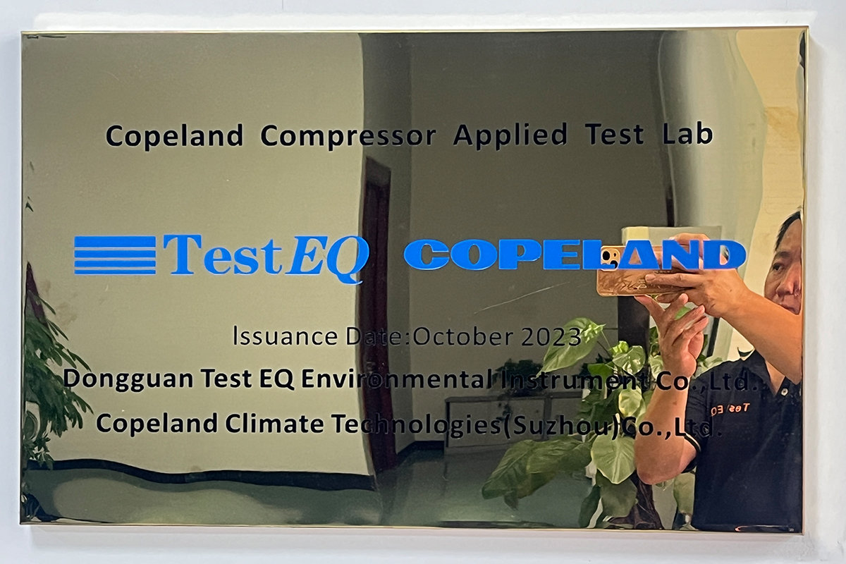 TestEQ Becomes Copeland Compressor Testing Base for Reliability Validation