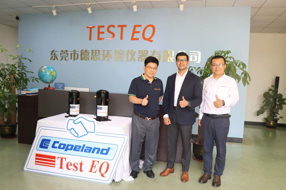 TestEQ Becomes Copeland Compressor Testing Base for Advanced Performance & Reliability Validation